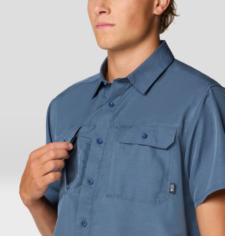 Men's Canyon Short Sleeve, Color: Zinc, image 6