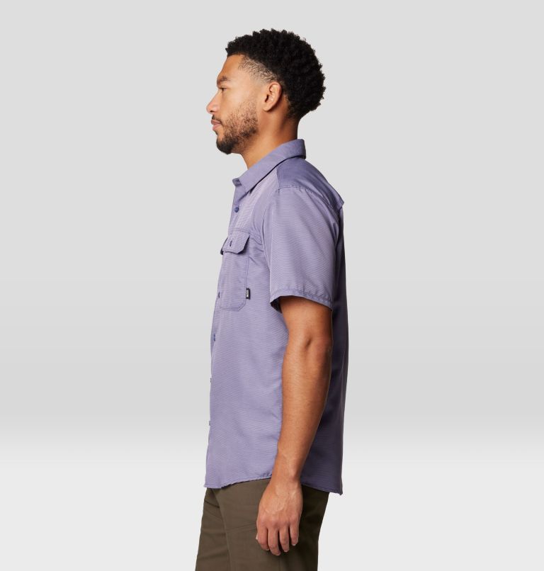 Men's Canyon Short Sleeve, Color: Dusted Sky, image 4
