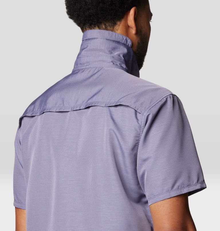 Men's Canyon Short Sleeve, Color: Dusted Sky, image 6