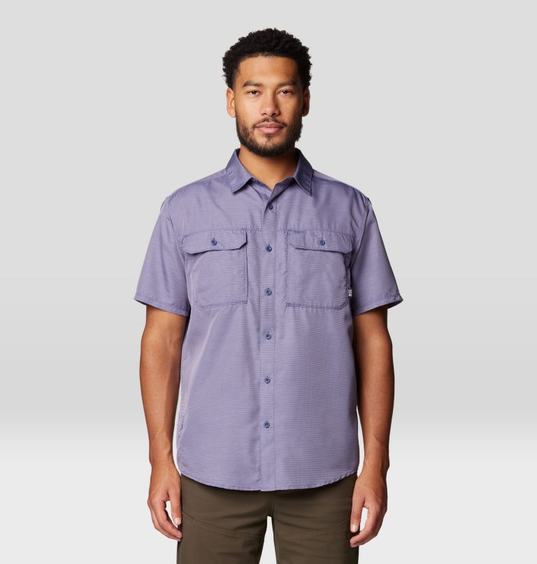 Men's Canyon Short Sleeve, Color: Dusted Sky, image 1