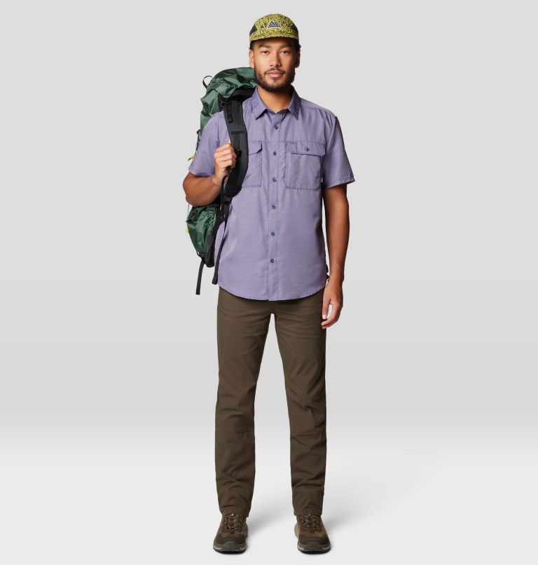 Men's Canyon Short Sleeve, Color: Dusted Sky, image 2