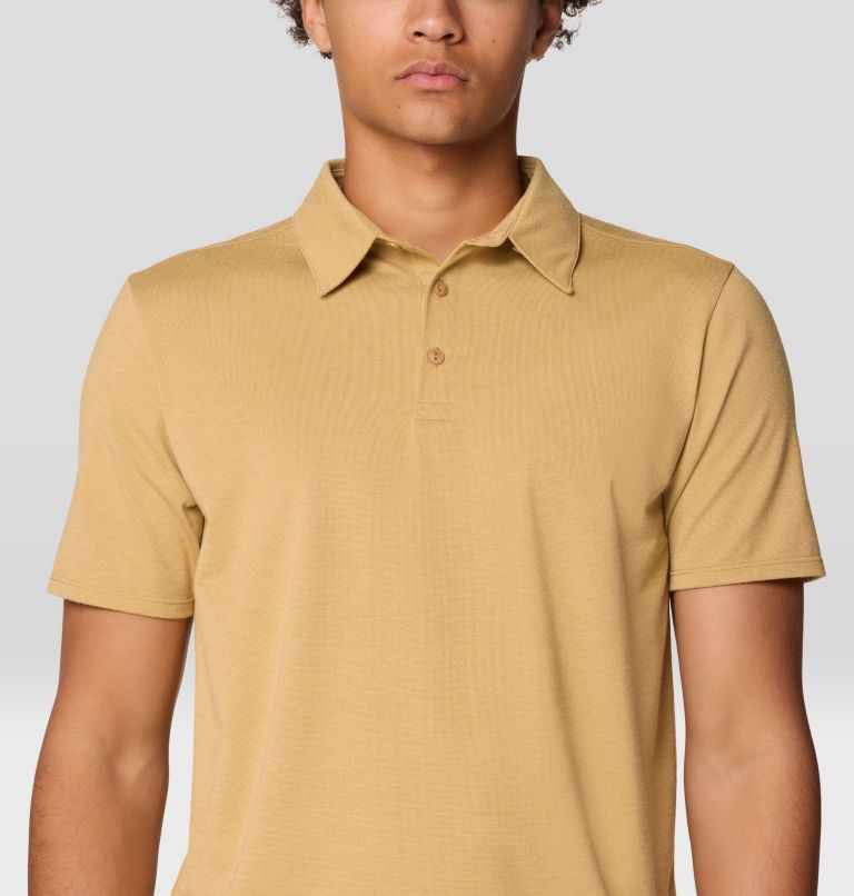 Men's Low Exposure Polo, Color: Buck, image 4