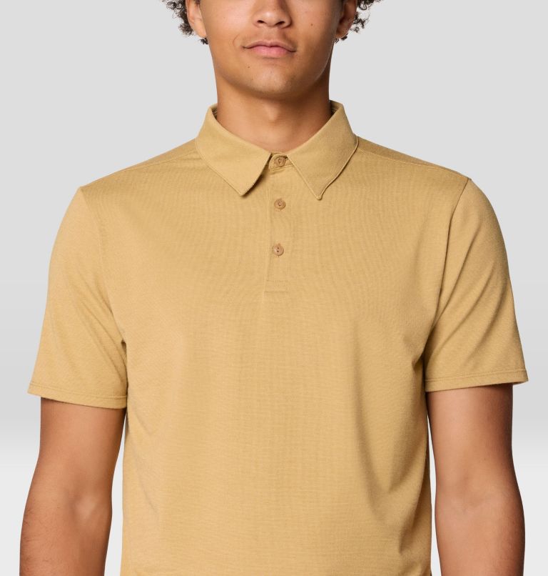 Men's Low Exposure Polo, Color: Buck, image 5