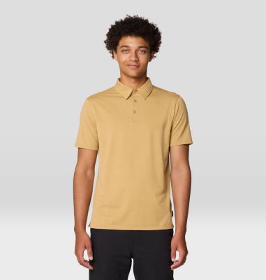 Men's Low Exposure Polo, Color: Buck, image 5