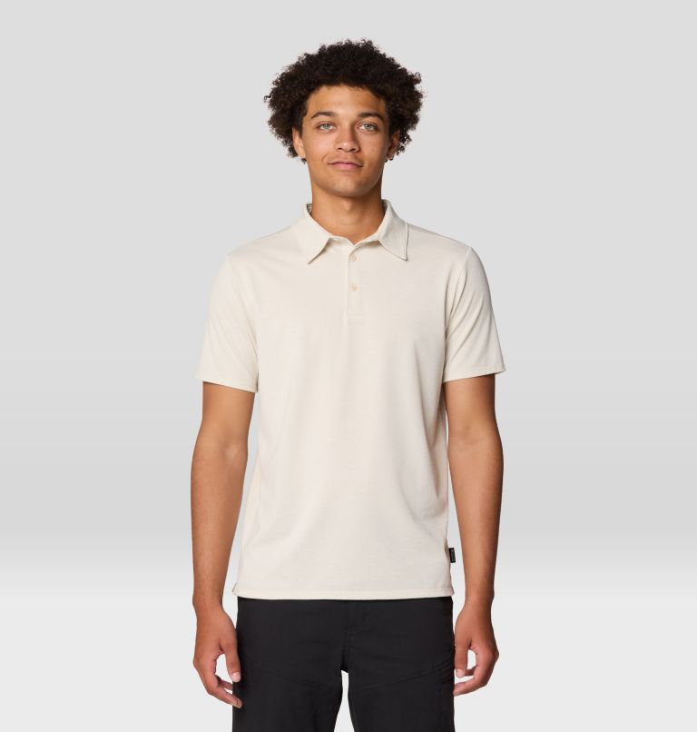 Men's Low Exposure Polo, Color: Wild Oyster, image 5