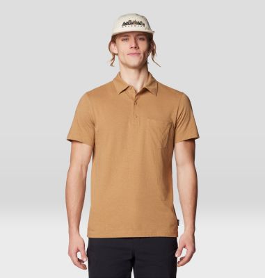 Men's On Edge Polo, Color: Buck, image 13
