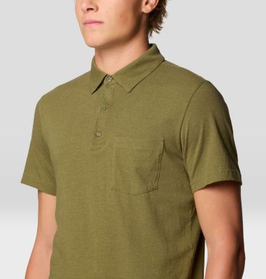 Men's On Edge Polo, Color: Combat Green, image 12