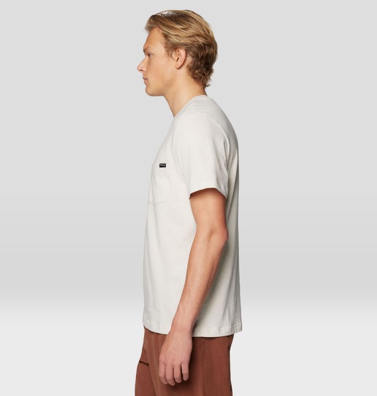 Men's On Edge Short Sleeve T, Color: Stone, image 3
