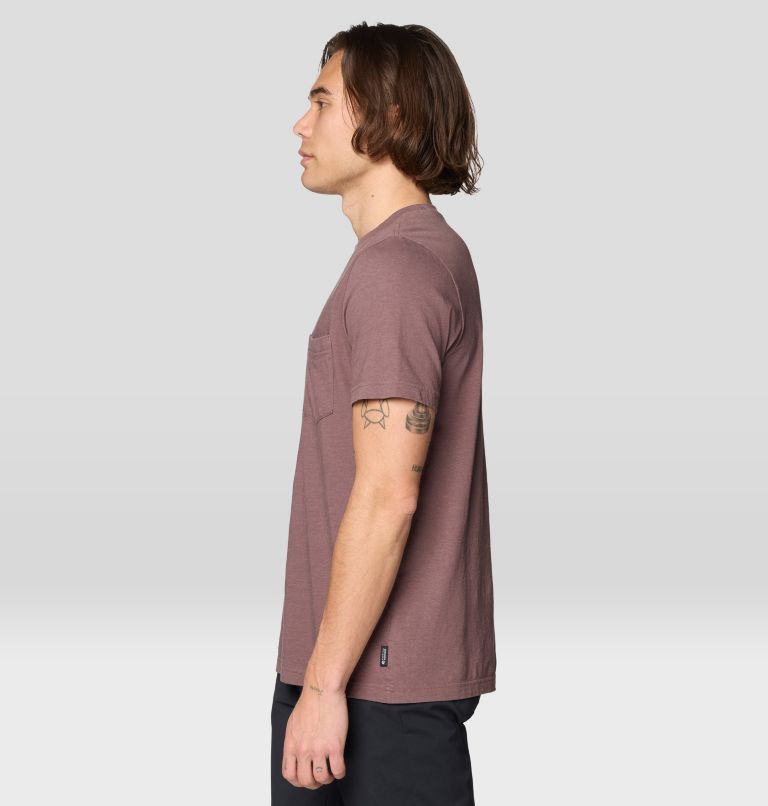 Men's On Edge Short Sleeve T-Shirt, Color: Warm Ash, image 3