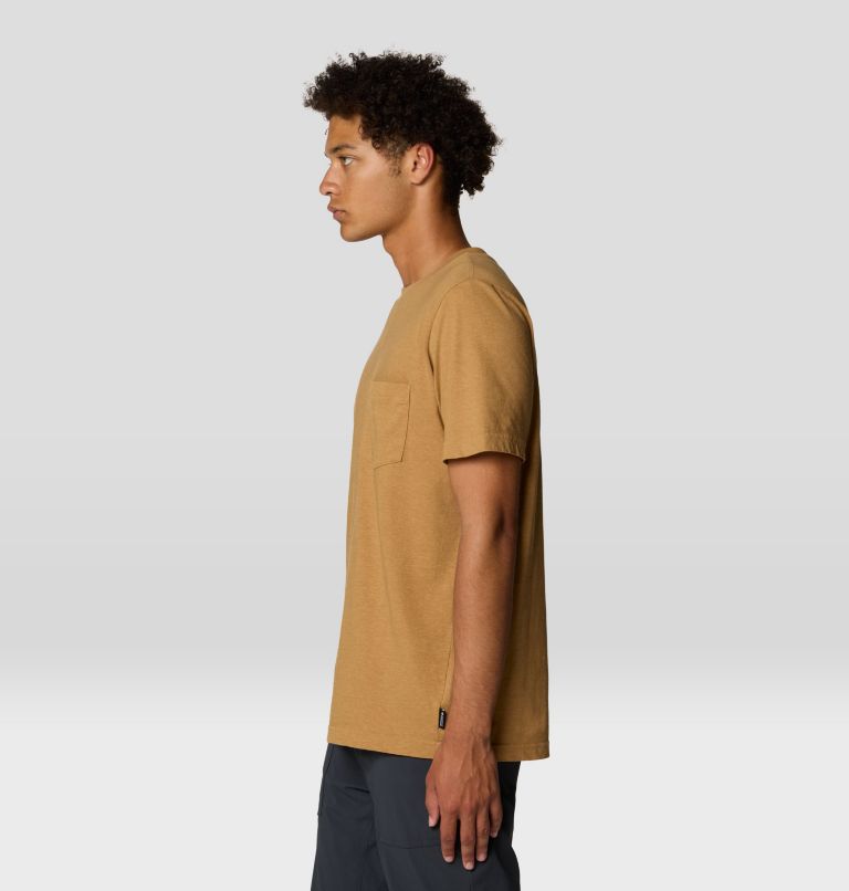Men's On Edge Short Sleeve T-Shirt, Color: Buck, image 3