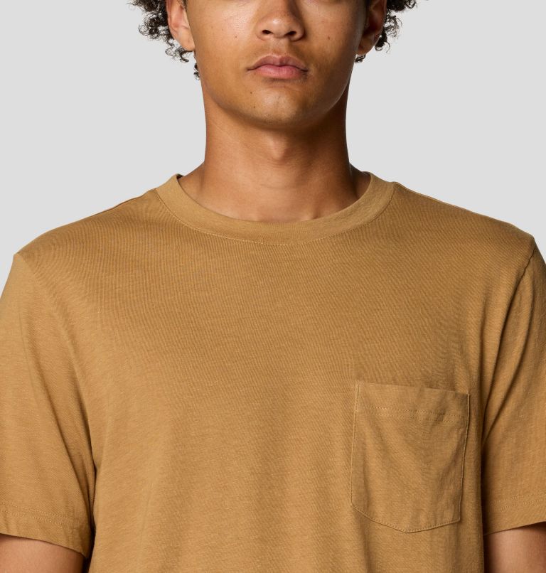 Men's On Edge Short Sleeve T-Shirt, Color: Buck, image 4
