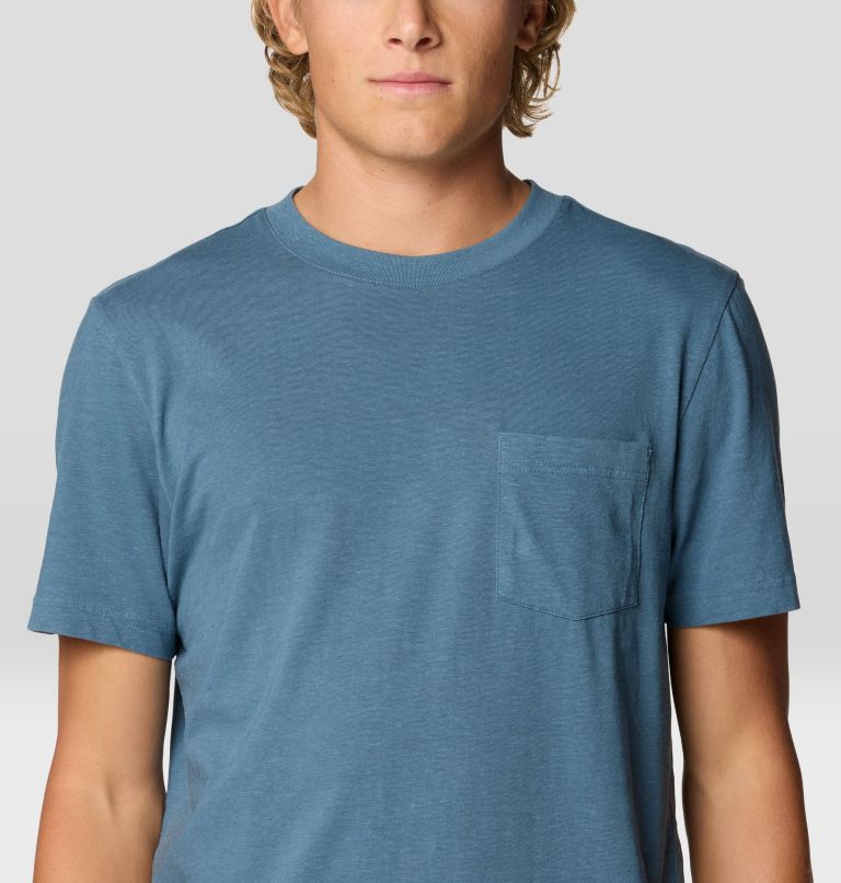 Men's On Edge Short Sleeve T-Shirt, Color: Adriatic Blue, image 4