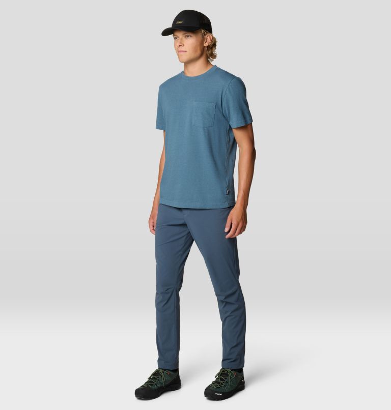 Men's On Edge Short Sleeve T-Shirt, Color: Adriatic Blue, image 5