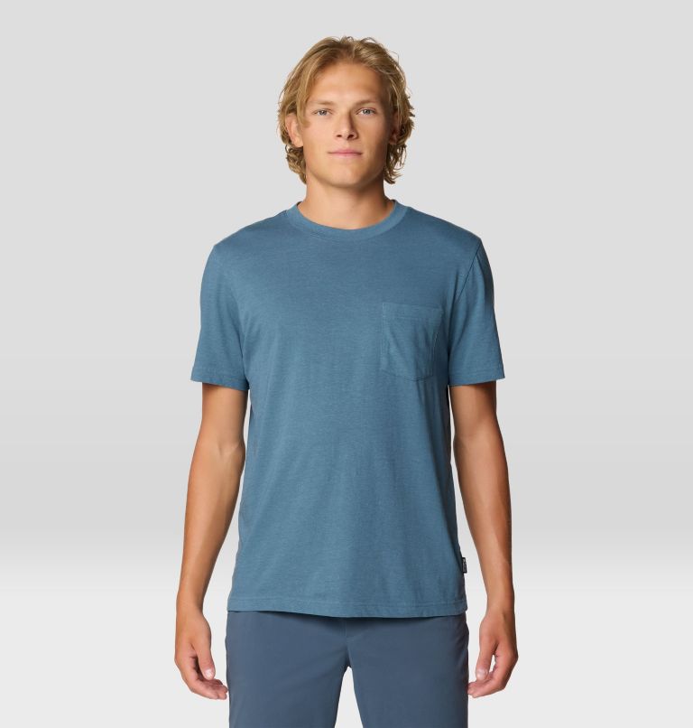 Men's On Edge Short Sleeve T-Shirt, Color: Adriatic Blue, image 1