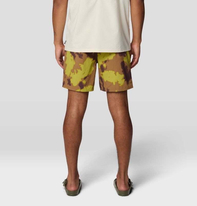 Men's Stryder Short, Color: New Clay Blissed Dye Print, image 4