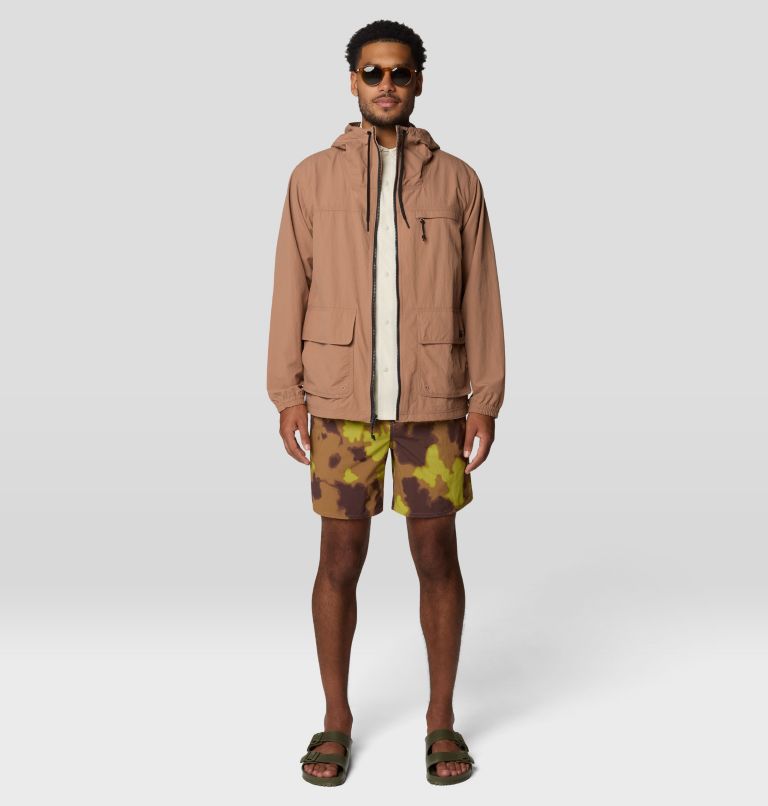 Men's Stryder Short, Color: New Clay Blissed Dye Print, image 2