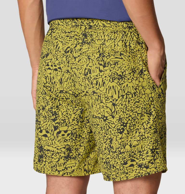 Men's Stryder Swim Short, Color: Moon Moss Forager Print, image 7