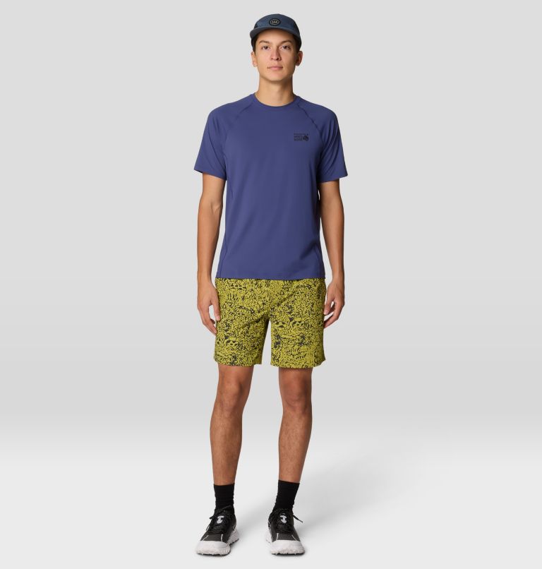 Men's Stryder Swim Short, Color: Moon Moss Forager Print, image 2