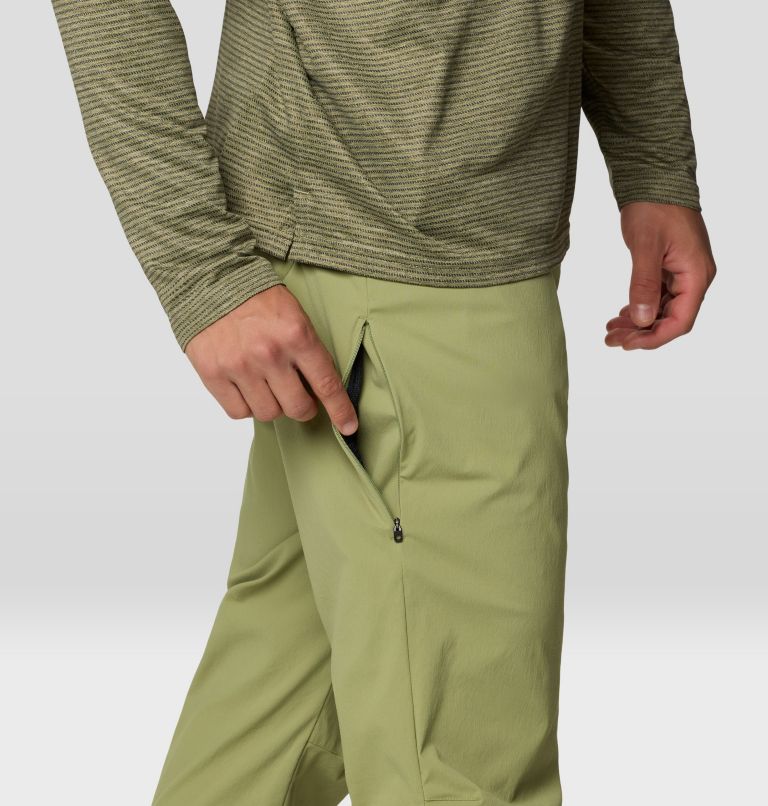 Men's Dynama Pull-on Pant, Color: Light Cactus, image 8