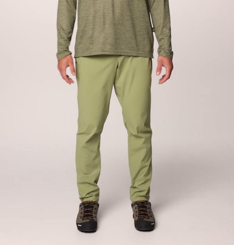 Men's Dynama Pull-on Pant, Color: Light Cactus