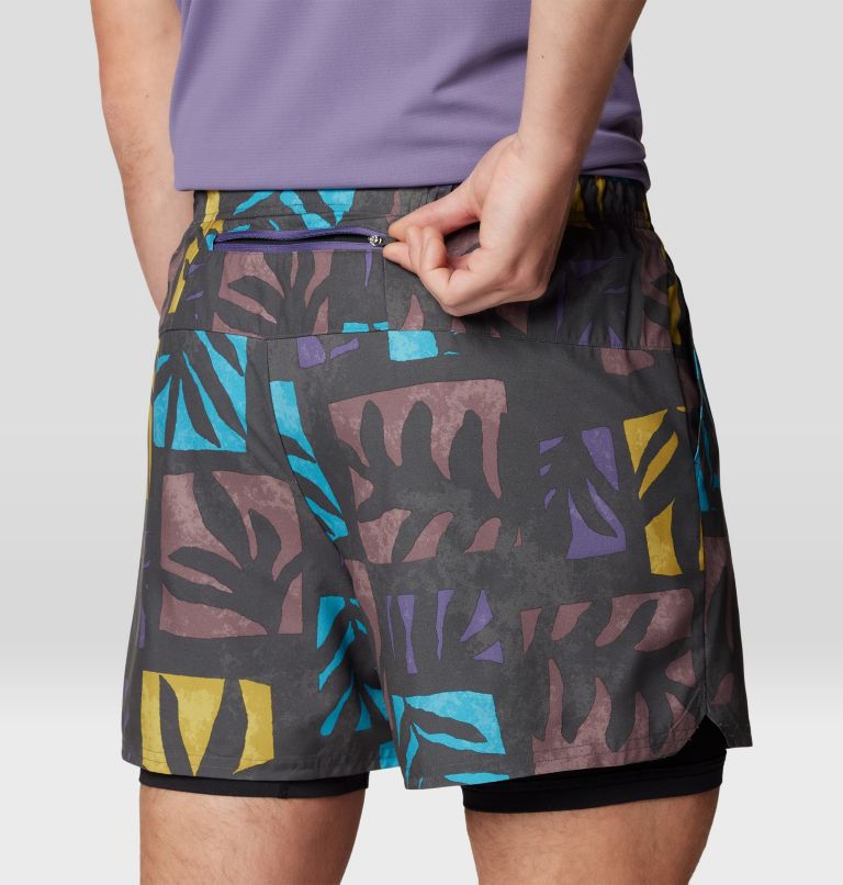 Men's Shade Lite Short, Color: Allium Meadows Print, image 7