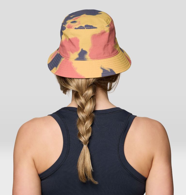 Stryder Bucket Hat, Color: Sundown Gold Blissed Dye Print, image 7