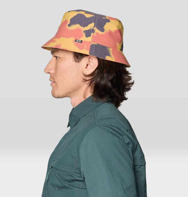 Stryder Bucket Hat, Color: Sundown Gold Blissed Dye Print, image 4