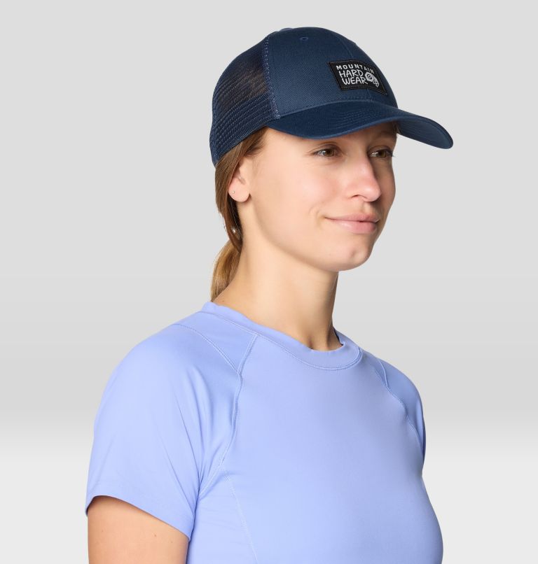 Recycled Trucker Hat, Color: Hardwear Navy, image 10