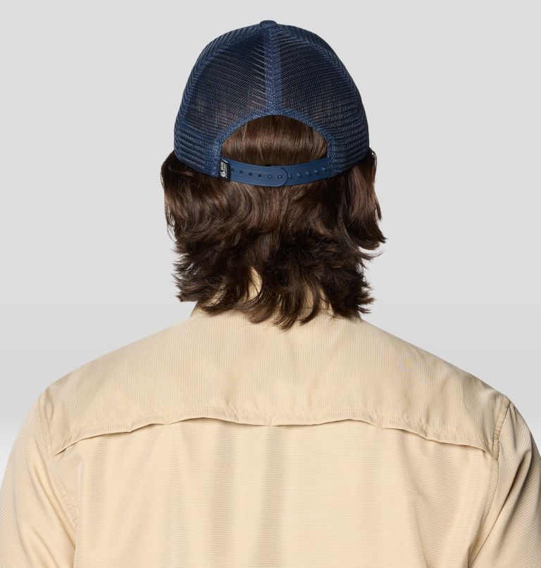 Recycled Trucker Hat, Color: Hardwear Navy, image 2