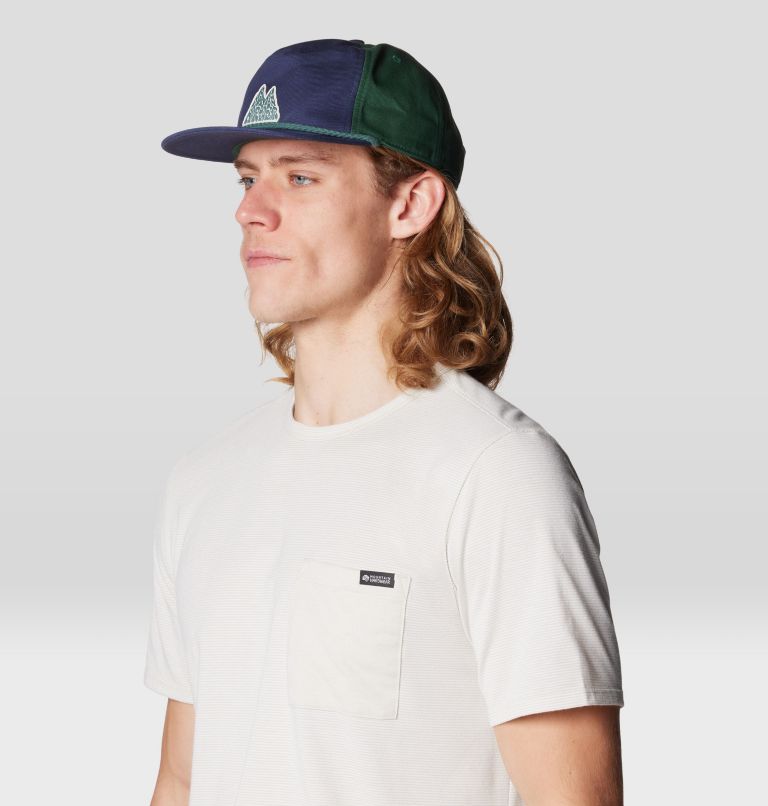Canvas 5 Panel Hat, Color: Lapis Dusk / Blue Pine, image 3
