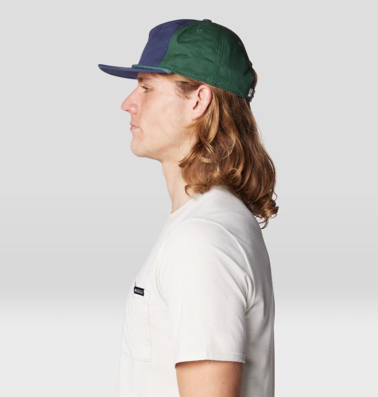 Canvas 5 Panel Hat, Color: Lapis Dusk / Blue Pine, image 4