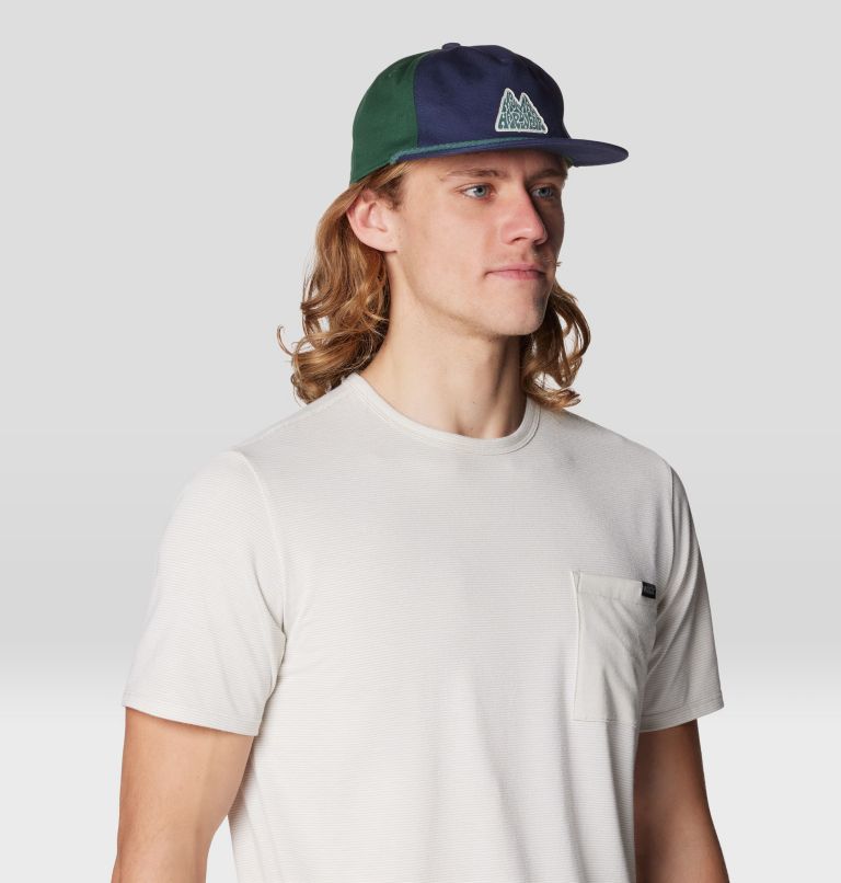Canvas 5 Panel Hat, Color: Lapis Dusk / Blue Pine, image 5