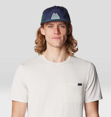 Canvas 5 Panel Hat, Color: Lapis Dusk / Blue Pine, image 5