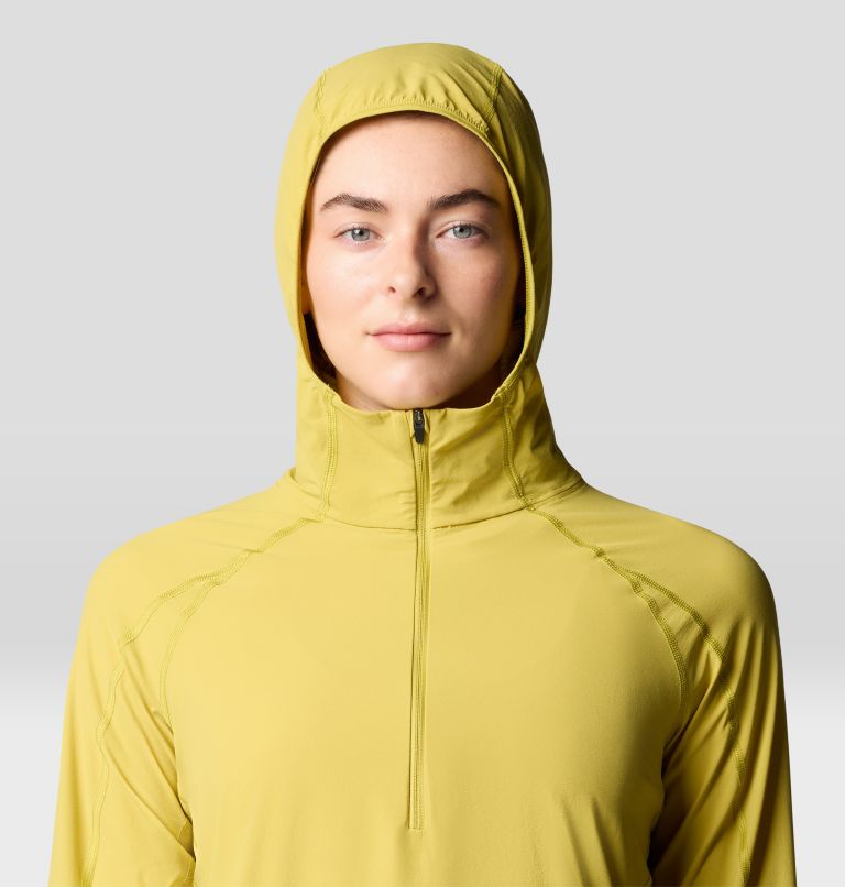 Women's Sunshield Hoody, Color: Bright Olive, image 5