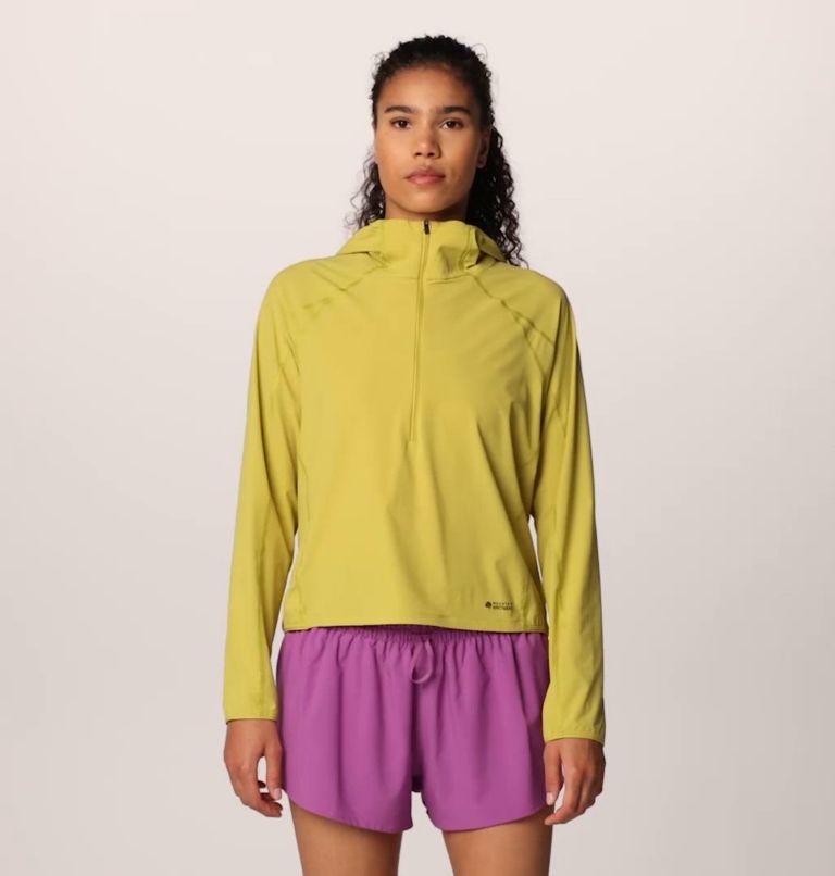 Women's Sunshield Hoody, Color: Bright Olive