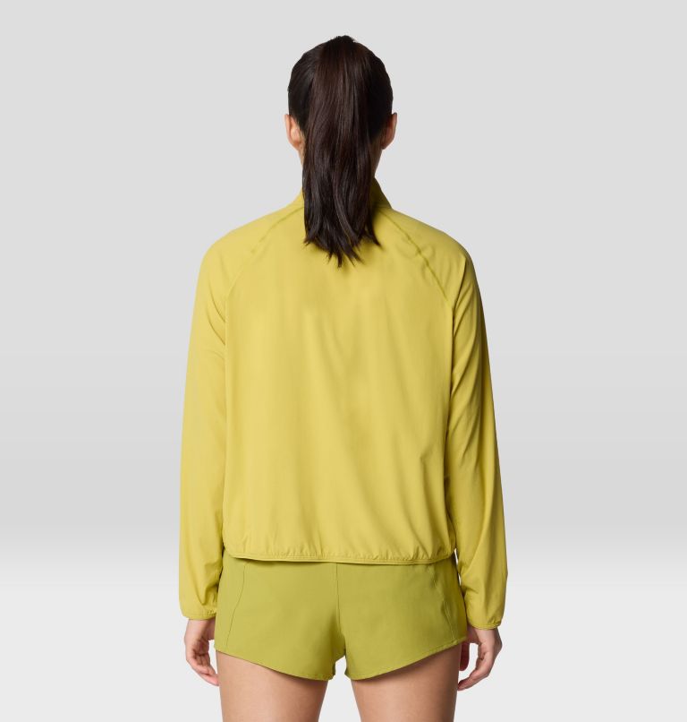 Women's Sunshield 1/2 Zip, Color: Bright Olive, image 3