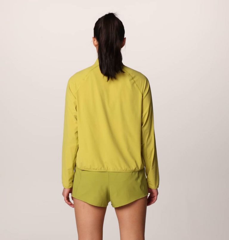 Women's Sunshield 1/2 Zip, Color: Bright Olive