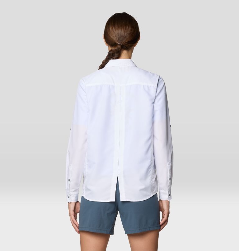 Women's Canyon Long Sleeve, Color: White, image 3