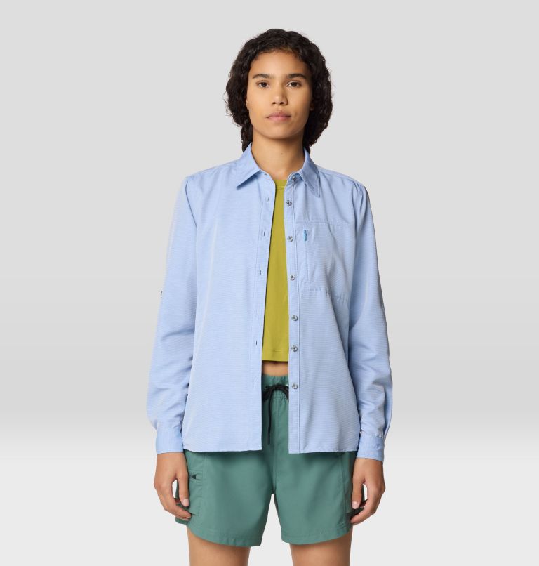 Women's Canyon Long Sleeve, Color: Deep Lake, image 6