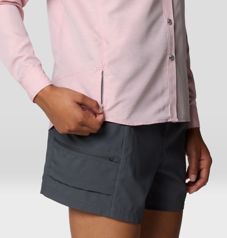 Women's Canyon Long Sleeve, Color: Rosehip, image 6