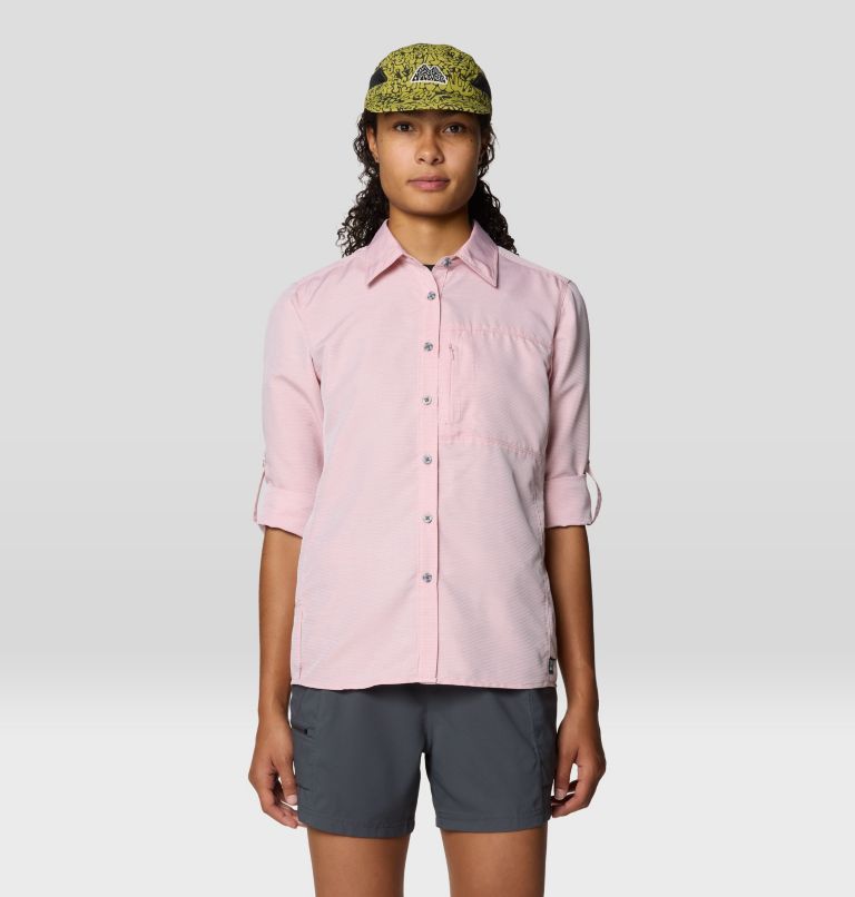 Women's Canyon Long Sleeve, Color: Rosehip, image 8