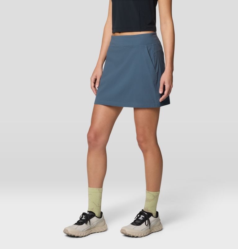 Women's Dynama Skort, Color: Moon Blue, image 5