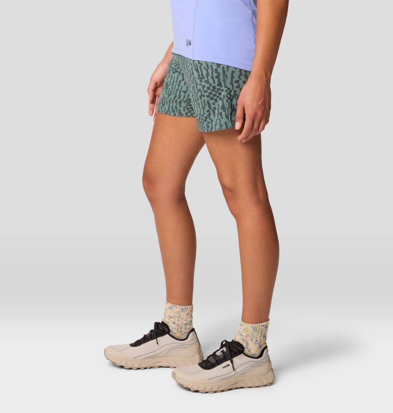 Women's Dynama Short, Color: Blue Pine Digidaze Print, image 5