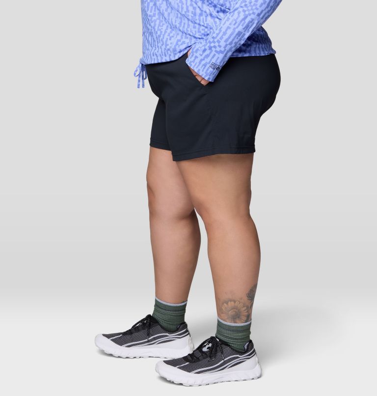 Women's Dynama Short - Plus Size, Color: Black, image 4