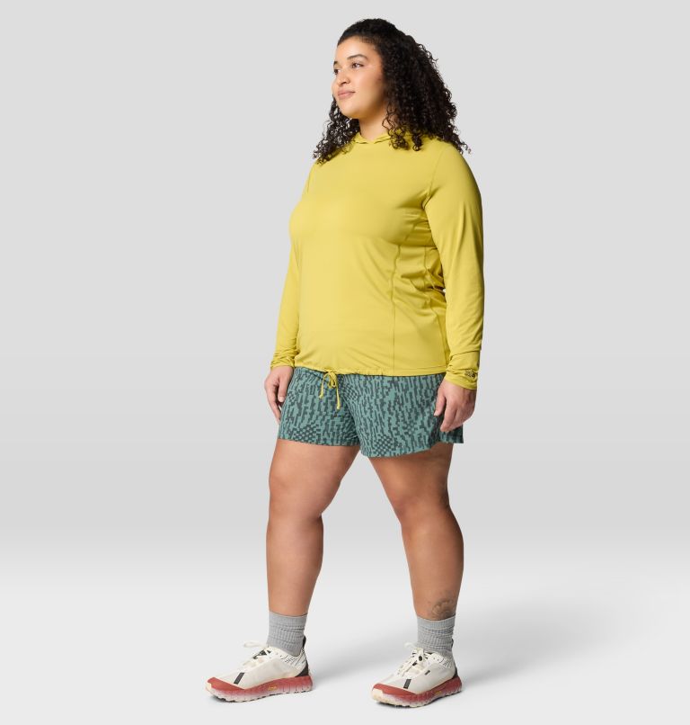 Women's Dynama Short - Plus Size, Color: Blue Pine Digidaze Print, image 2