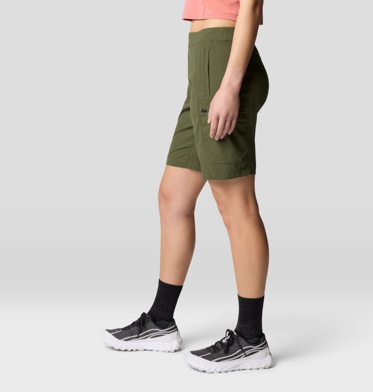Women's Dynama High Rise Bermuda, Color: Dark Pine, image 5