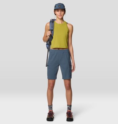 Women's Dynama High Rise Bermuda, Color: Moon Blue, image 14