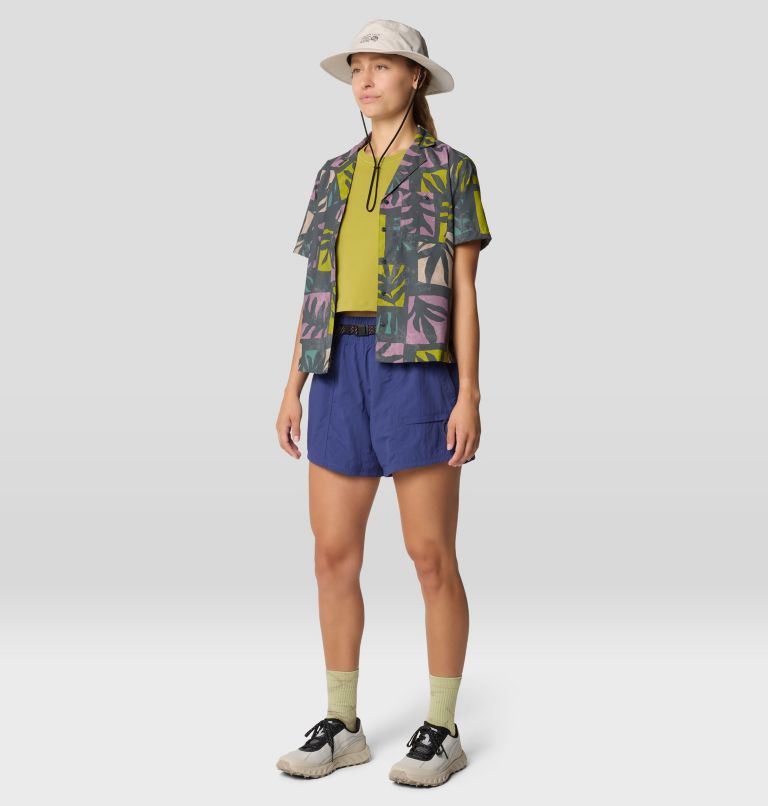 Women's Stryder Short, Color: Lapis Dusk, image 2