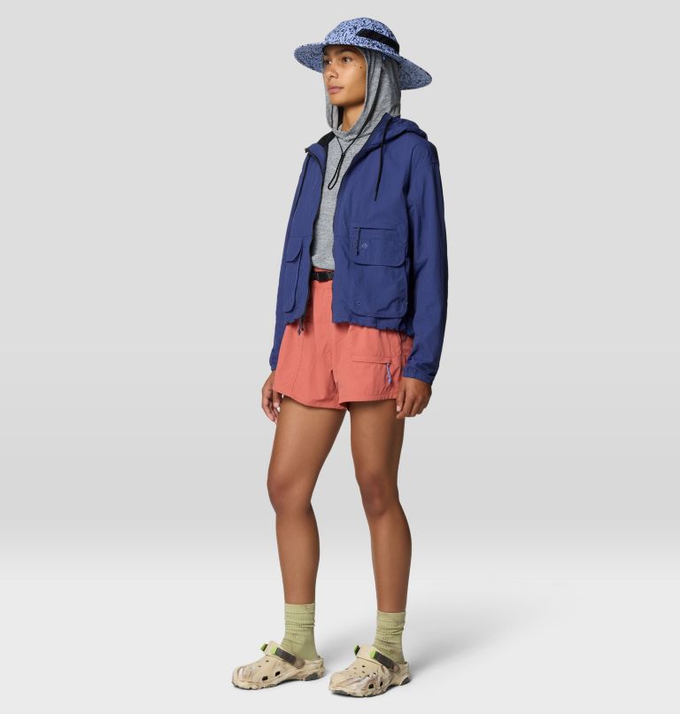 Women's Stryder Short, Color: Fleurs, image 2