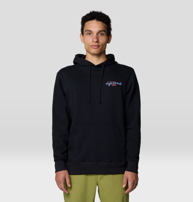 Hoodie Hardwear Tri-Color Logo, Color: Black, image 1